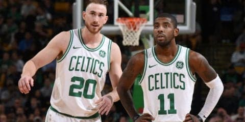 新生セルティックスの両エース、カイリー・アービングとゴードン・ヘイワードは開幕戦に向け準備万端