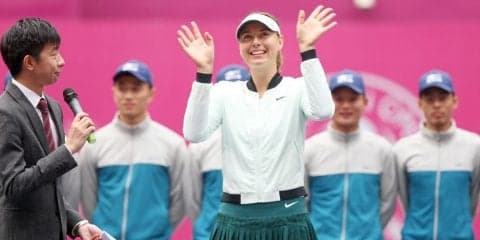 [最新WTAランキング]TOP10の変動はナシ、シャラポワが上位復帰に大きく前進