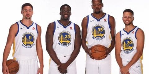 ［NBA2017-18開幕特集 ウォリアーズ］主力メンバーを慰留して連覇に死角なし