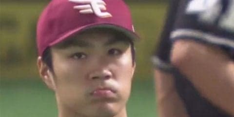 楽天則本、7回5失点で降板　序盤に崩れるも、4回以降は9奪三振の力投