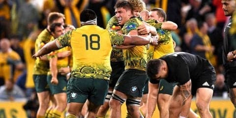 豪州代表が世界最強のオールブラックスに勝った！　最高ムードで来日へ！ 