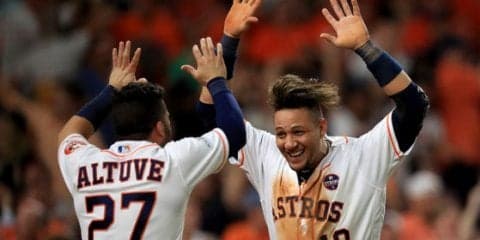 【MLBプレーオフ】アストロズ12年ぶり2度目WS進出、第7戦に完封勝利、ア・リーグで初優勝