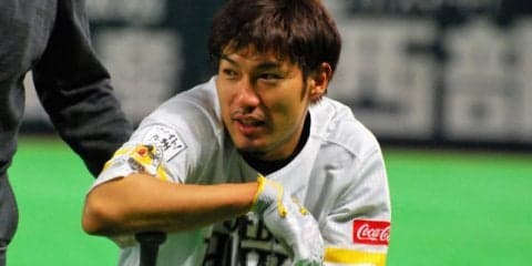 電撃先発の鷹・柳田、第1打席で復帰即安打＆好走塁！　3点先制の口火