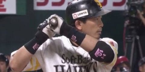 ホークス、4回までに大量6点リード　松田CS初本塁打＆復帰柳田タイムリー！