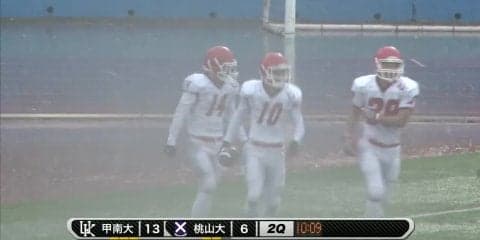 甲南大学 vs 桃山学院大学 (王子)