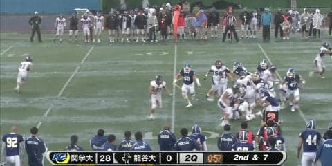 関西学院大学 vs 龍谷大学 (王子)