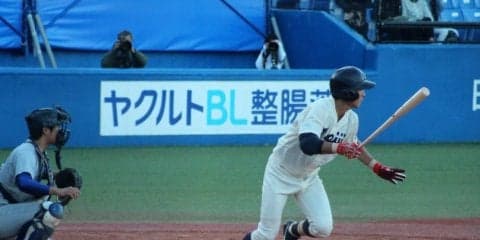 竹村が決勝打！明大が東大・宮台の攻略に成功して優勝に前進！【東京六大学野球】