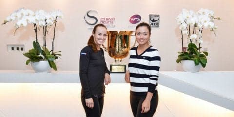 チャン／ヒンギスのペアがWTAのダブルスランキングで1位の座に