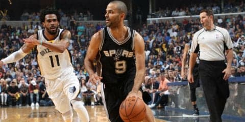 スパーズに朗報、昨シーズンのプレーオフで大ケガを負ったトニー・パーカーがコンタクト有りの練習を再開