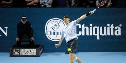 杉田に勝利したシャポバロフ、「ネクストジェネレーション・ATPファイナルズ」出場権獲得。[スイス・インドア]