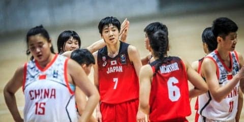 アジア選手権を戦うU16女子日本代表は中国と対戦、圧倒的なサイズ差を覆す快勝でグループ首位通過決定！