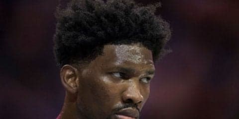 ケガの危険性を気遣われるジョエル・エンビード「俺はガラス細工じゃない」