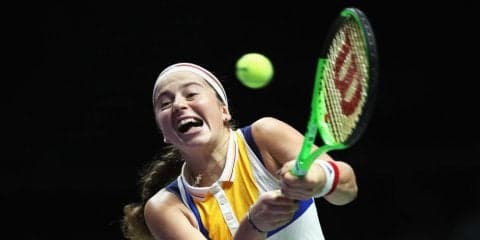オスタペンコがプリスコバからストレートで初勝利するも、グループ1位突破はプリスコバ[WTAファイナルズ]