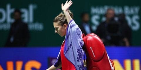 ハレプが6-3、6-4のストレートでスビトリーナに敗れ、本戦出場を逃す[WTAファイナルズ]