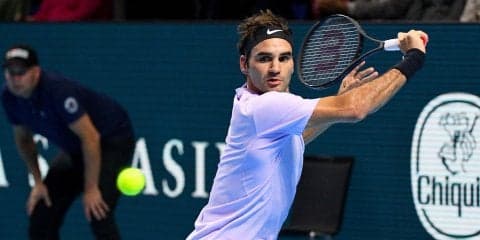 フェデラー「こういう試合は喜びが大きい」、重要なポイントを守り切り逆転で準決勝へ。[スイス・インドア]