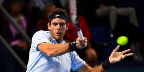 デル ポトロがアグートに競り勝ち、準決勝へ[スイス・インドア]