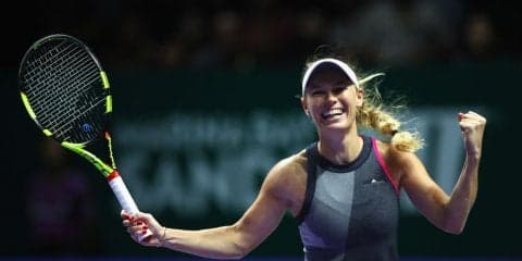 ウォズニアッキ、プリスコバとの息をのむ試合を制し決勝進出[WTAファイナルズ]