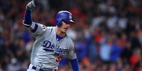 【MLBプレーオフ】ド軍ベリンジャー「徹底的に左翼へ打った」打撃練習が奏功で勝ち越し打