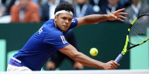 ツォンガとプイユのフランス人選手による決勝戦[エルステ・バンク・オープン]