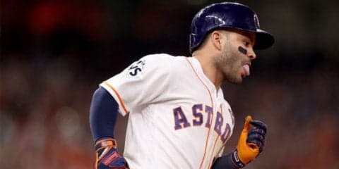 【MLBプレーオフ】大舞台でサイクル王手　MVP候補アルトゥーベ「勝つなら10時間でも戦える」