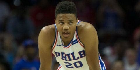 またしてもシクサーズに呪い!? ドラフト1位新人のマーケル・フルツが右肩の負傷で無期限の離脱