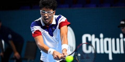 21歳チョン、難なくズベレフ兄を倒し2回戦進出[BNPパリバ・マスターズ]