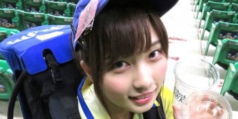 「福岡発　売り子名鑑」“次期エース”候補の美肌美女　名前「セナでよかった（笑）」
