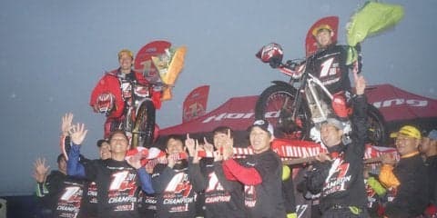 ホンダ 小川友幸、全日本トライアルで5年連続チャンピオン獲得