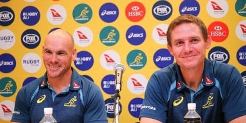  来日した豪代表のコーチが会見。「マフィ、松島…」ジャパンへの警戒深める。 