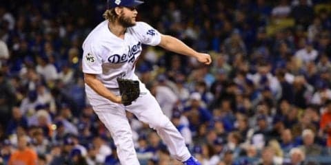 【MLBプレーオフ】カーショー貫禄エースの働き、中2日マウンドで4回2安打無失点の完璧救援