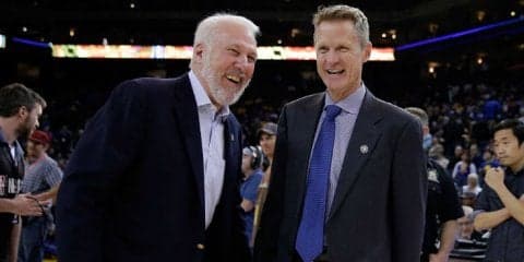 恩師グレッグ・ポポビッチを大統領候補に推すスティーブ・カー「大統領に相応しい誠実さと高潔さを備えた人物」