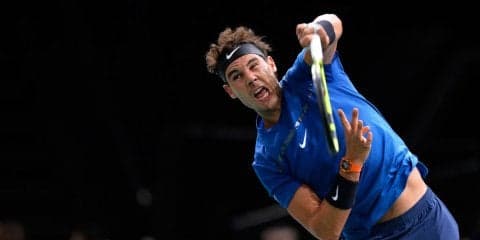 ナダル、フルセットの末クエバスを破り準々決勝へ[ロレックス・パリ・マスターズ]