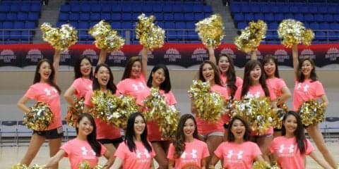 バスケットボール日本代表のオフィシャルチアリーダーズ『AKATSUKI VENUS』が始動！