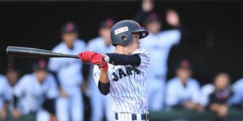 DeNAドラ2の弟・侍U-15代表の神里、“王者”撃破に導く先制打「対応できた」
