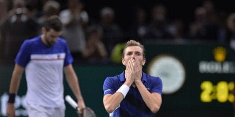 まさかチリッチも。ノーシードの地元35歳ベネトーに敗れ準々決勝で敗退[ロレックス・パリ・マスターズ]