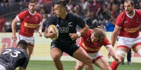  カナダは史上最多の約3万人が観戦するも、マオリ・オールブラックスに大敗 