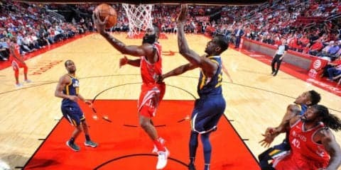 ジェームズ・ハーデンがキャリアハイとなる56得点の大暴れ、クラブレコード更新は逃すも「勝ったからOK」