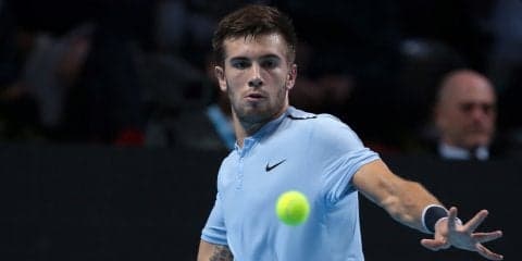 チョリッチが勢いに乗りこの日唯一のストレート勝ち[ネクストジェネレーション・ATPファイナルズ]