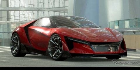 ホンダ スポーツビジョンGT 発表…410psの仮想ミッドシップスポーツ