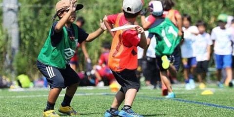子供向け運動神経向上プログラム「フライングディスク教室」開催