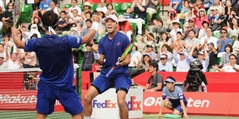 マクラクラン／内山が「2017兵庫ノアチャレンジャー」のダブルスで優勝