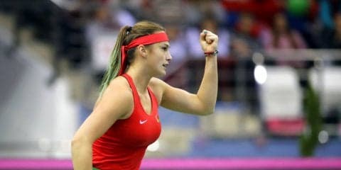 サバレンカがスティーブンスに勝利し1-1のイーブンに[フェドカップ・決勝]