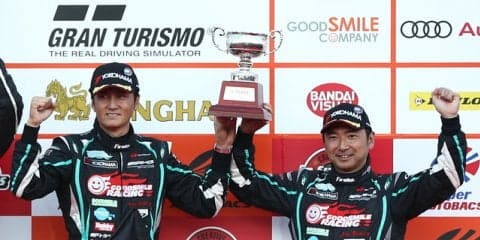 【SUPER GT 最終戦】GT300決勝…グッドスマイル初音ミクAMGの谷口信輝＆片岡龍也が3年ぶりの戴冠