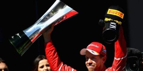 【F1 ブラジルGP】ベッテルが今季5勝目をマーク