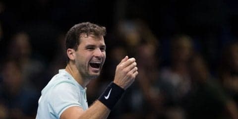 ディミトロフ「夢が叶って嬉しい」フルセットの末、初陣を飾る［ATPファイナルズ・ラウンドロビン2日目］