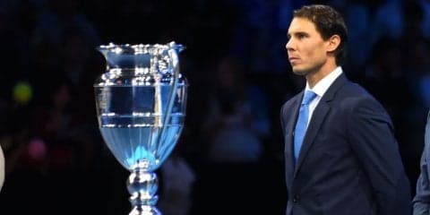 ナダルが年間1位の表彰を受け、いよいよ「ATPファイナルズ」の初戦となる対ゴファンの試合へ