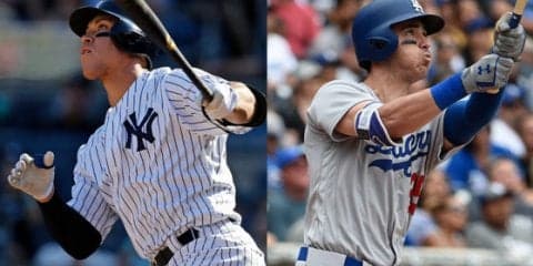 MLB新人王はジャッジ＆ベリンジャー　大砲2人が史上4組目ダブル満票選出