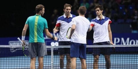 ハリソン／ビーナスが準決勝へ進出へ、エルベール／マウは1勝1敗に[ATPファイナルズ]