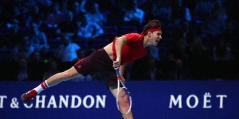 ティーム「ラッキーだった」カレーニョ ブスタを破り準決勝へ望み[ATPファイナルズ]