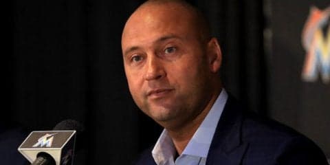 【MLB】トレード有力スタントン巡り情報錯綜、ジーターCEO「理由があれば電話する」